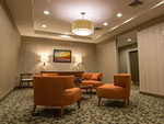 couches in a sitting room