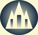 Blue temple logo
